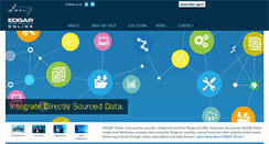 Desktop Screenshot of edgar-online.com