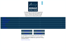 Tablet Screenshot of edgar-online.com